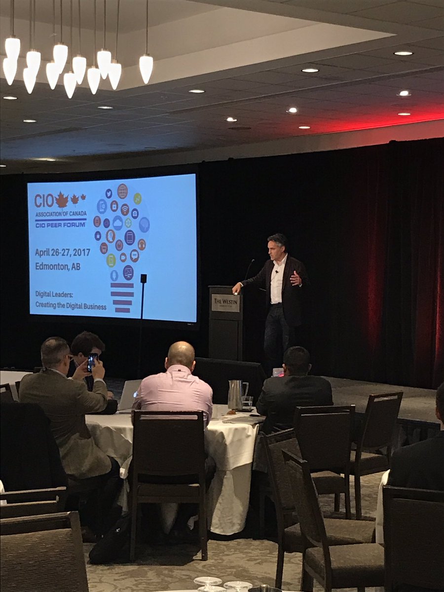 “CIOs, you are in the right place, at the right time.” Bruce Croxon at CIO Peer Forum 2017