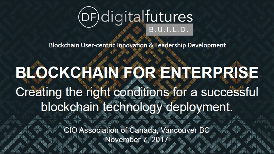 Is Blockchain Ready for the Enterprise deck