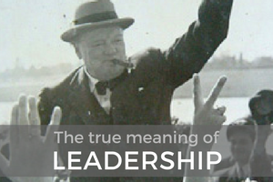 The true meaning of Leadership