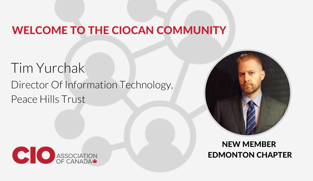 Welcome, Tim Yurchak