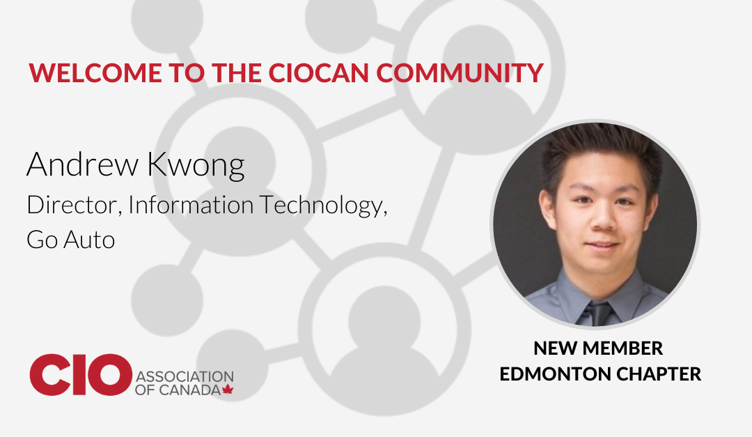 Welcome, Andrew Kwong